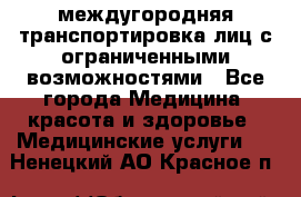 междугородняя транспортировка лиц с ограниченными возможностями - Все города Медицина, красота и здоровье » Медицинские услуги   . Ненецкий АО,Красное п.